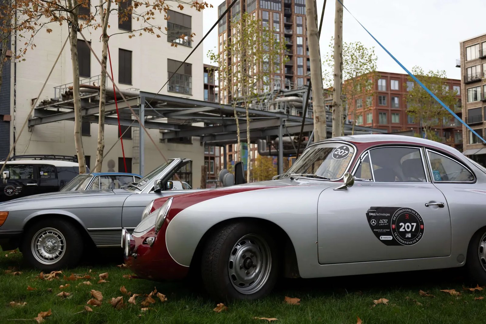Classic cars at the Eindhovensche Rally